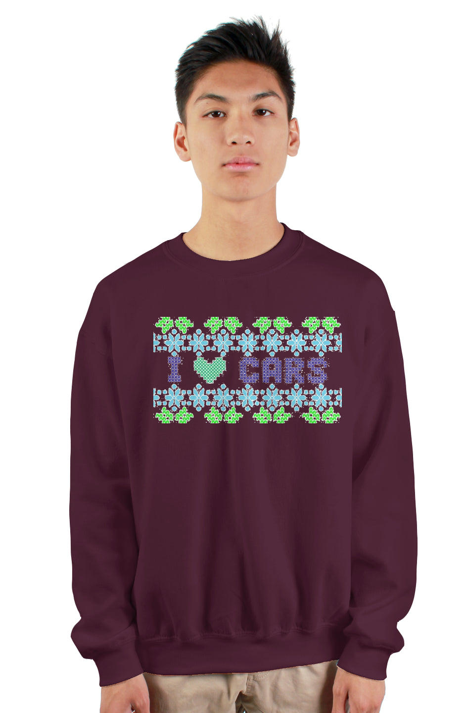 Ugly Christmas Sweater Styled Pullover