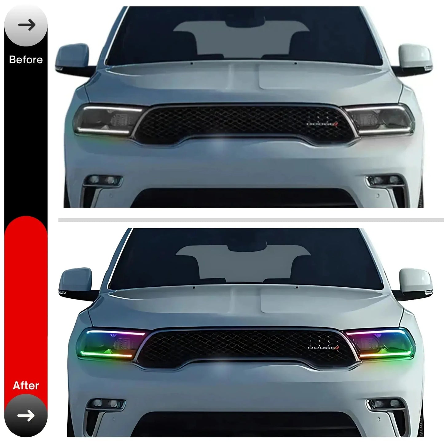 Stay LIT - Dodge Durango Multicolor Flow DRL Kit (2021-2025)