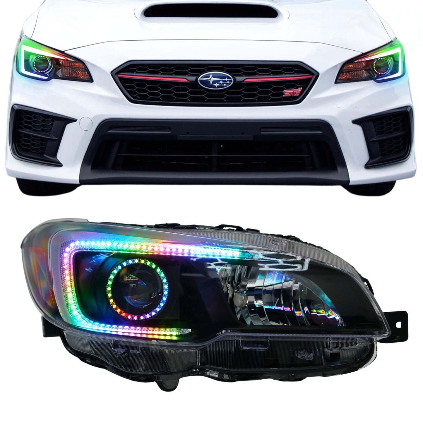 Stay LIT - Subaru WRX/STI Flow Series C Bar DRL Boards (2015-2021)