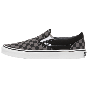 - VANS MENS CLASSIC SLIP-ON - BLACK CHECKERED