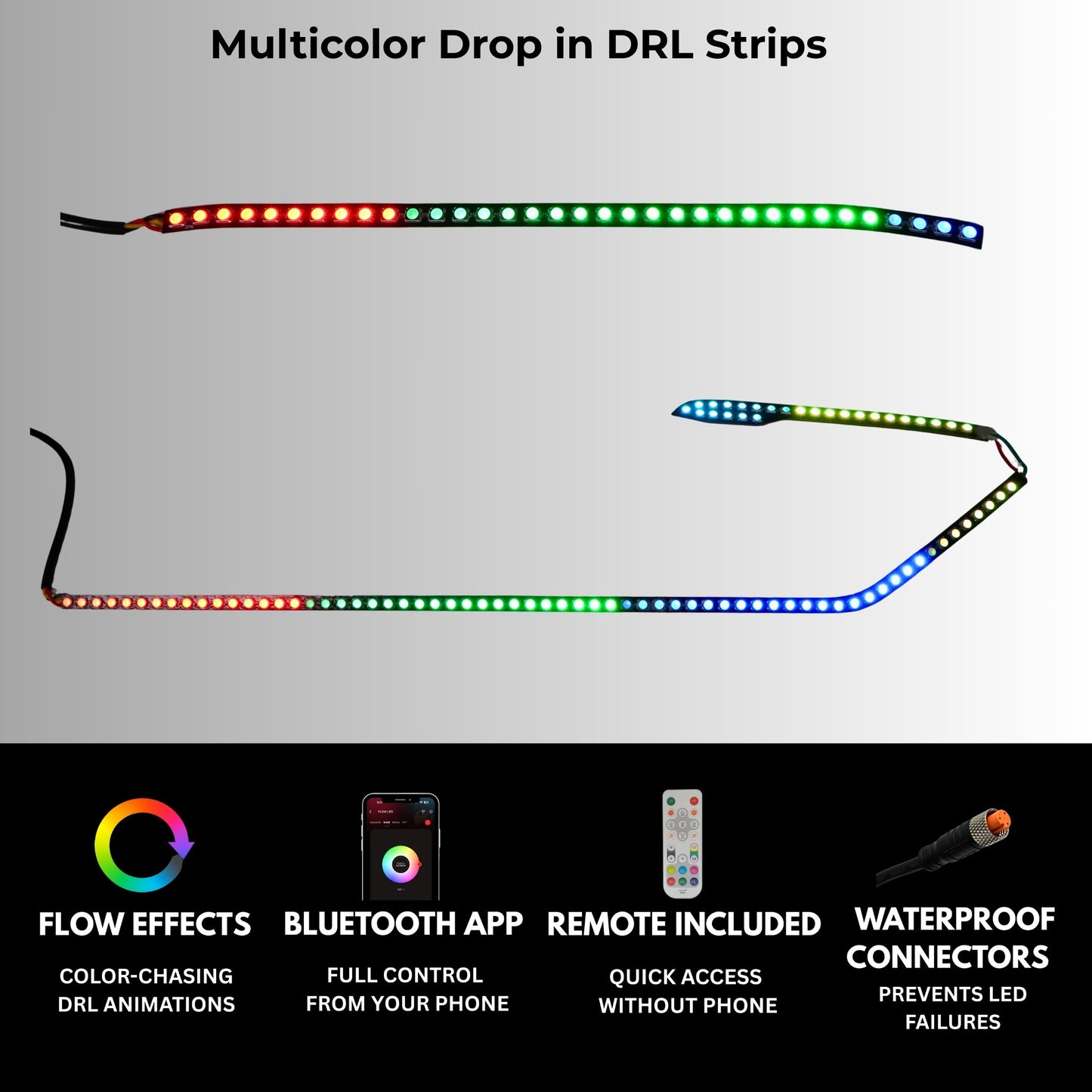 Stay LIT - Kia K5 Flow Multicolor DRL Boards (2025-2026)