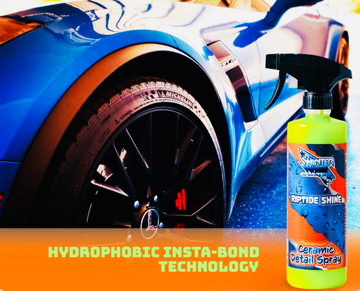 Detail - Riptide Ceramic Detail Spray, Shine and Protection for Vehicle Paint (16 Fl oz)