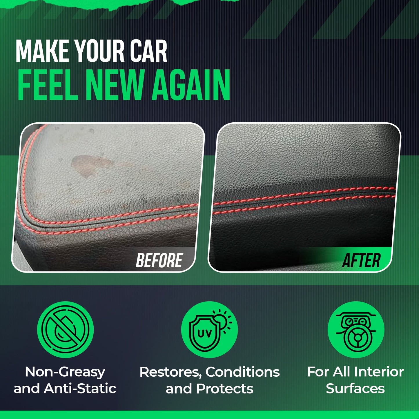 Detail - Car Wash & Detail Hyde Protectant Ceramic Conditioner (16 Fl oz)