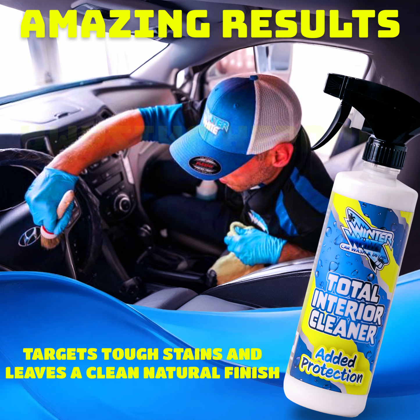 Detail - Total Interior Cleaner With Added Protection (16 Fl oz)