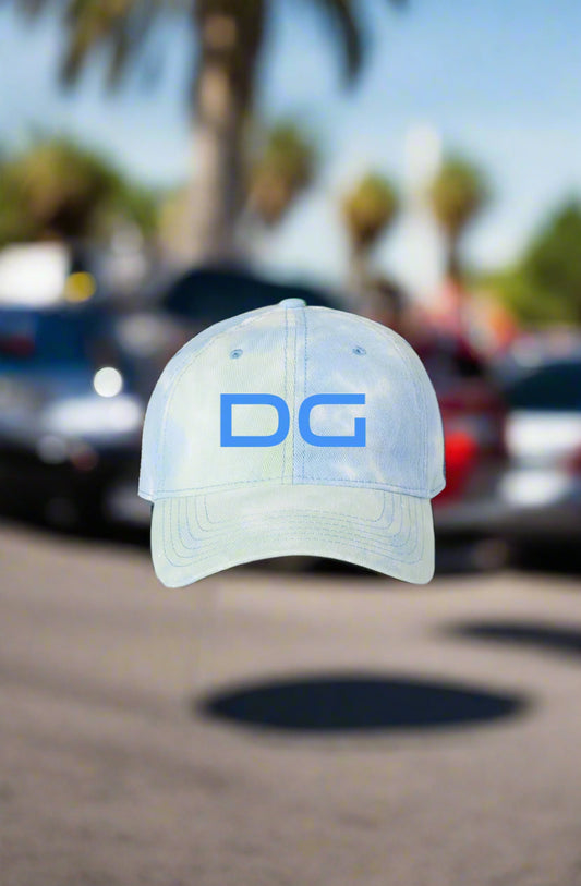 Dream Car Embroidered Tie-Dyed-Dad-Hat