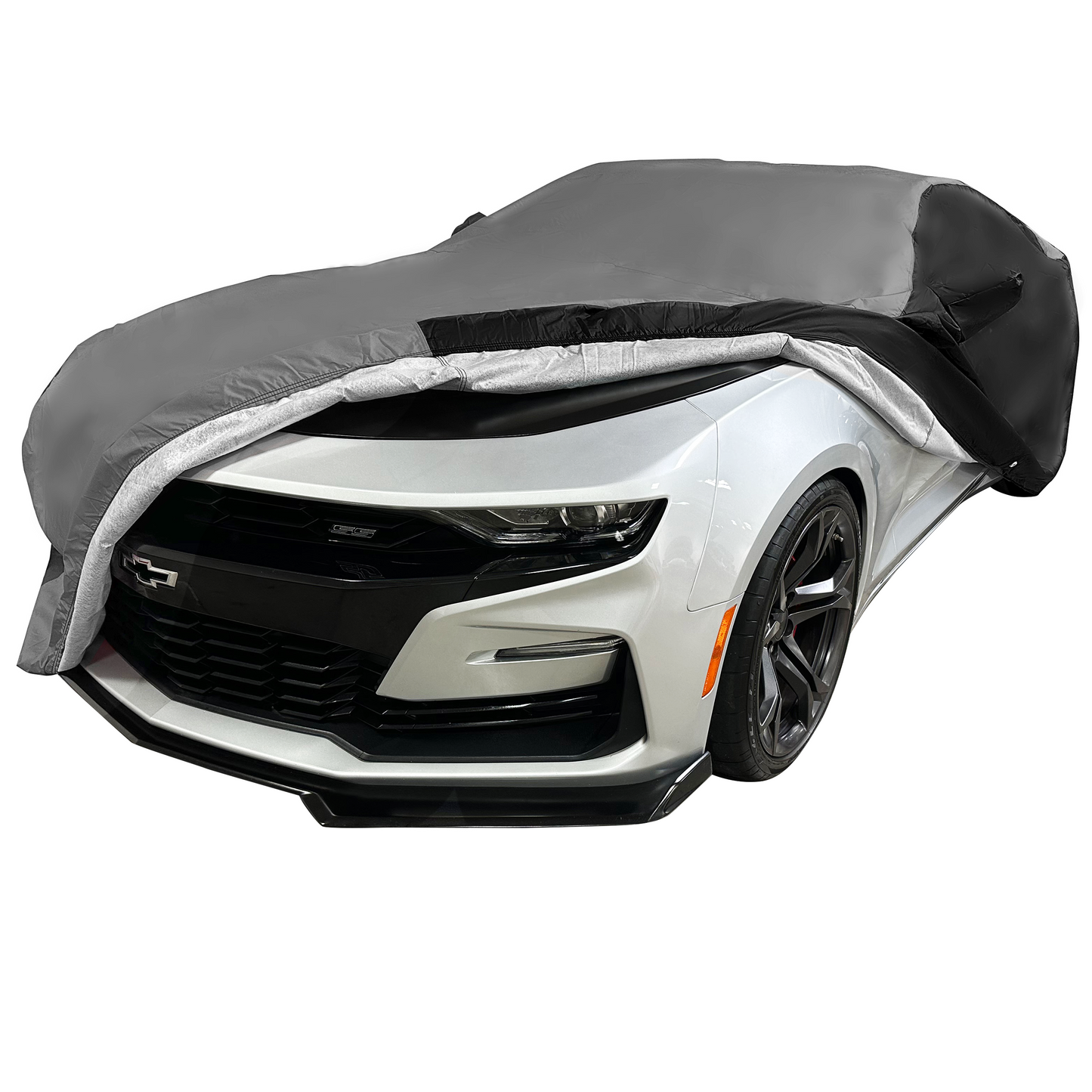 Ultraguard Plus Car Cover -  2010-2024 Camaro Ultraguard Plus Car Cover - 300D Indoor/Outdoor Protection - Gray/Black