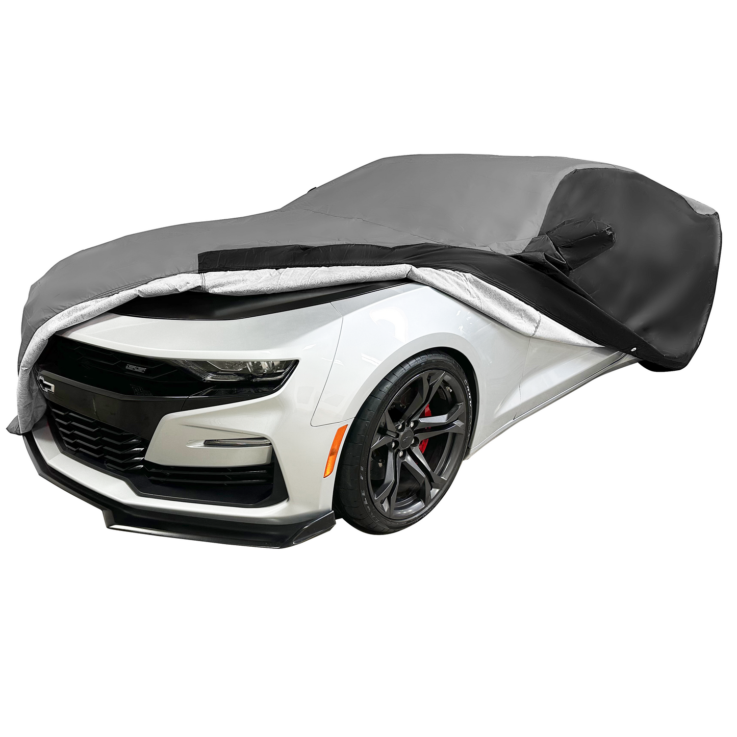 Ultraguard Plus Car Cover -  2010-2024 Camaro Ultraguard Plus Car Cover - 300D Indoor/Outdoor Protection - Gray/Black