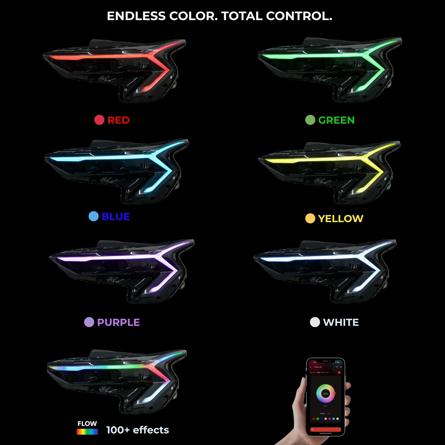 Stay LIT - Kia K5 Flow Multicolor DRL Boards (2025-2026)