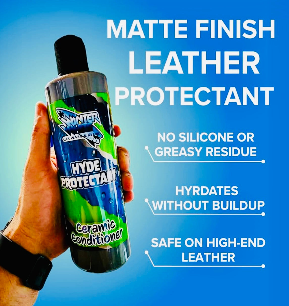 Detail - Car Wash & Detail Hyde Protectant Ceramic Conditioner (16 Fl oz)