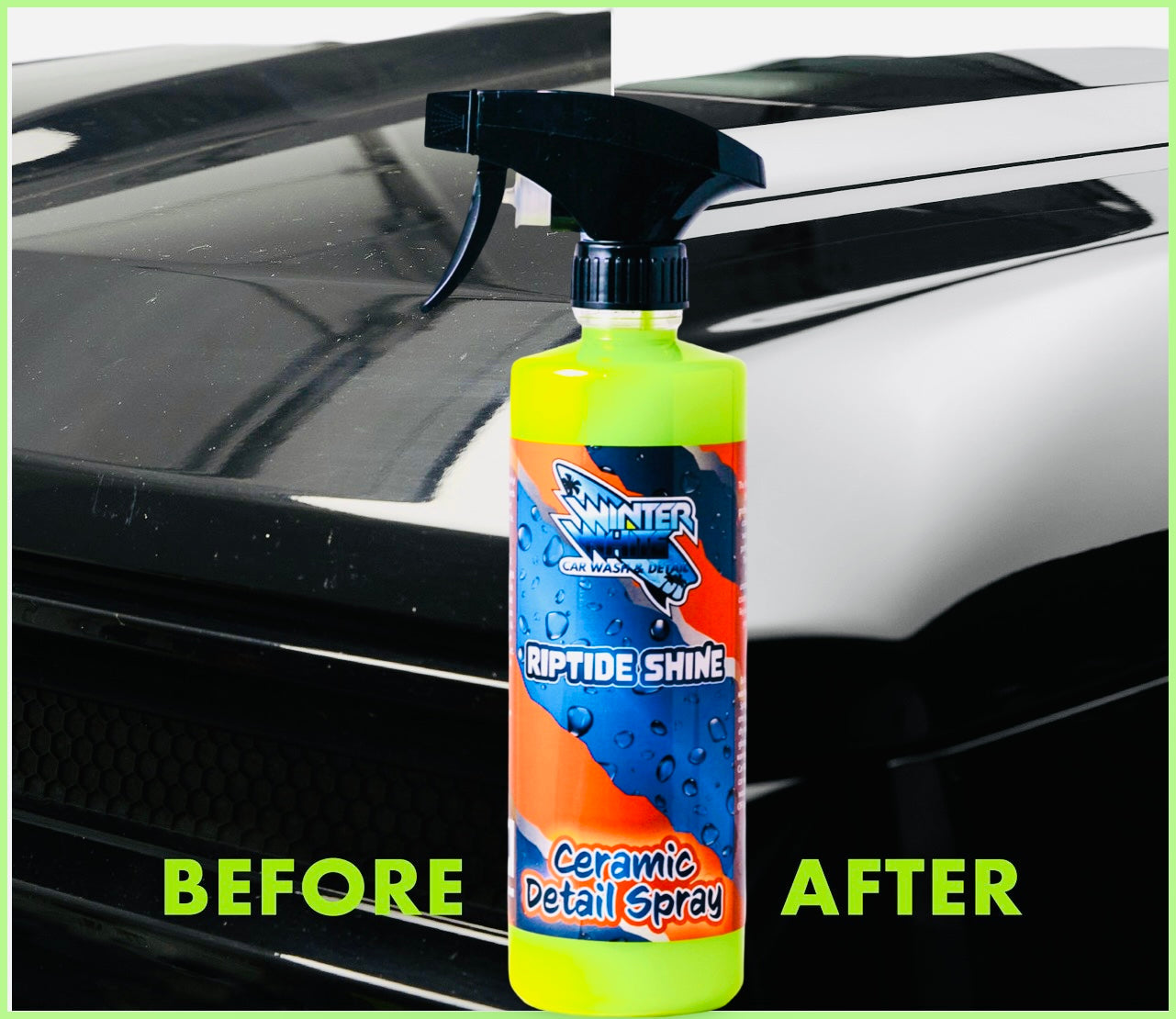 Detail - Riptide Ceramic Detail Spray, Shine and Protection for Vehicle Paint (16 Fl oz)