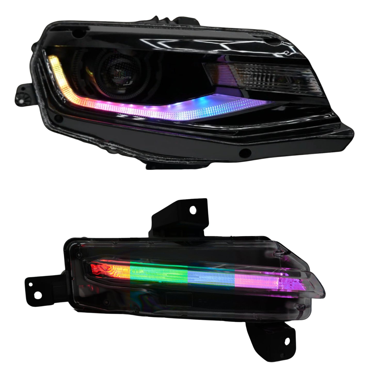 Stay LIT - Chevrolet Camaro Flow Series Multicolor DRL Boards (2016-2018)