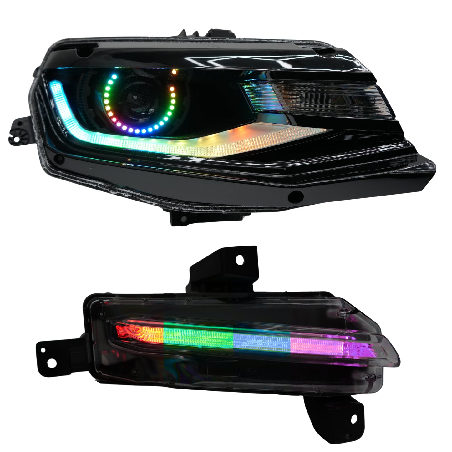 Stay LIT - Chevrolet Camaro Flow Series Multicolor DRL Boards (2016-2018)