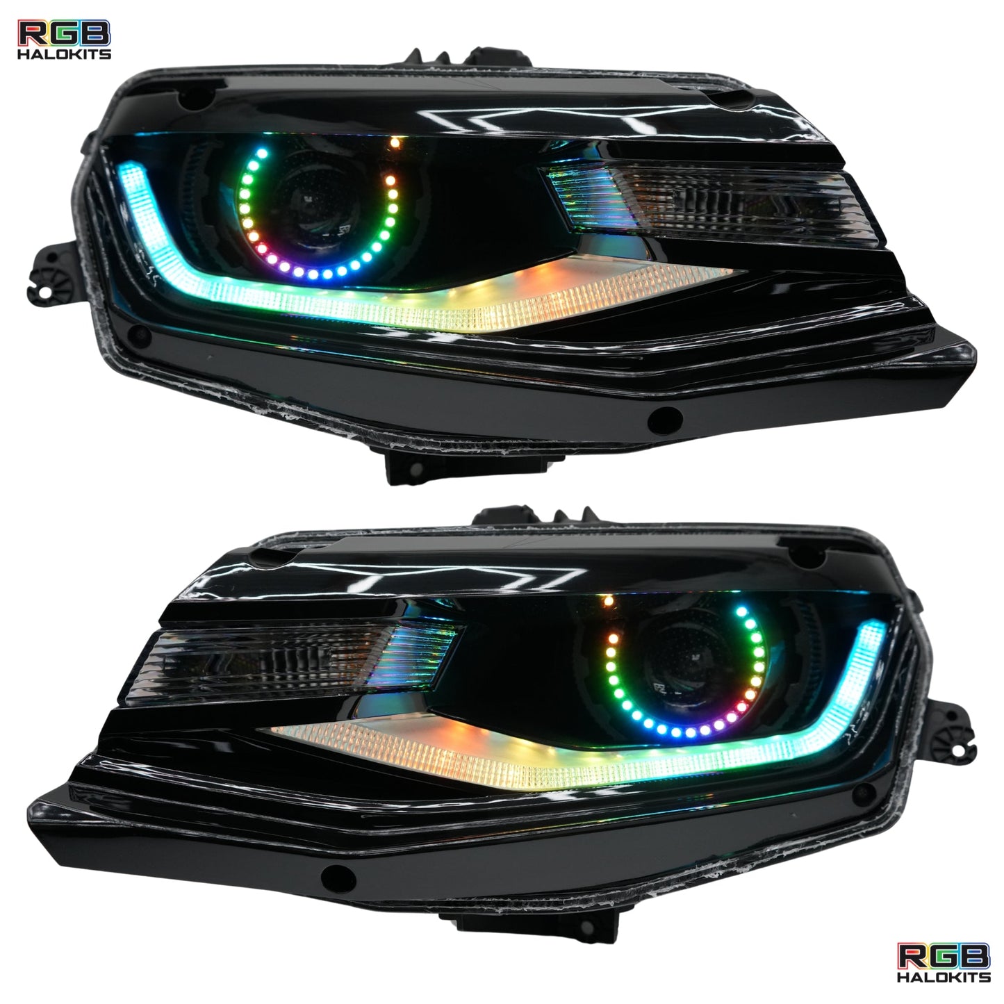 Stay LIT - Chevrolet Camaro Flow Series Multicolor DRL Boards (2016-2018)