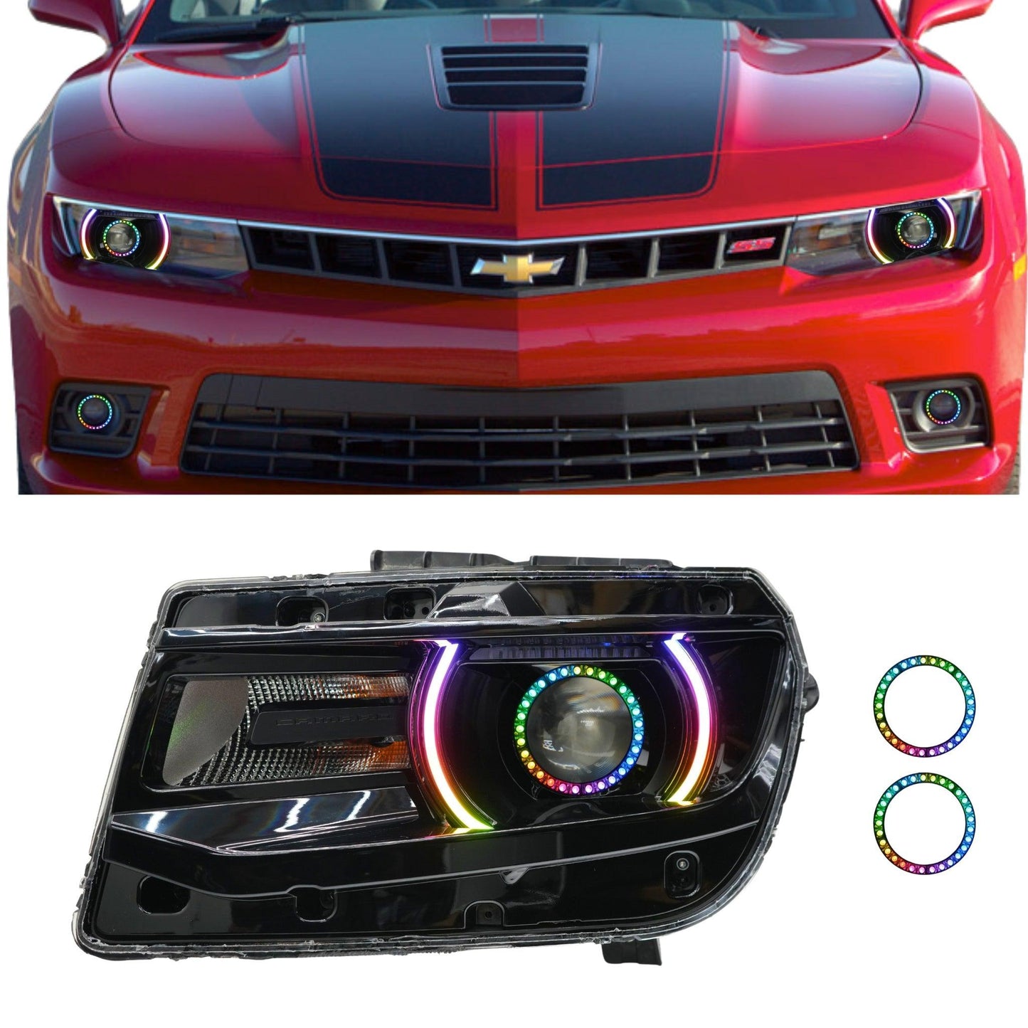 Stay LIT - Chevrolet Camaro RS/SS Multicolor DRL Boards (2014-2015)
