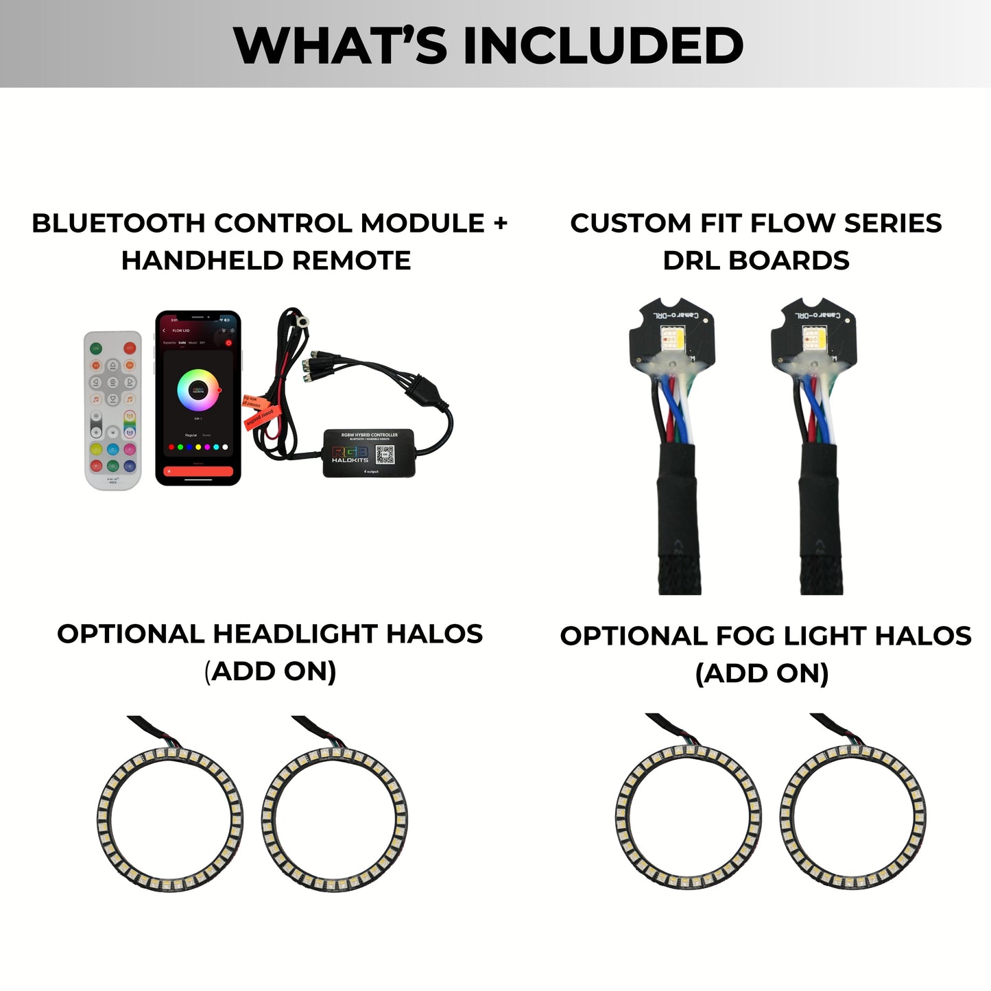 Stay LIT - Chevrolet Camaro RS/SS RGBW DRL Boards (2010-2013)