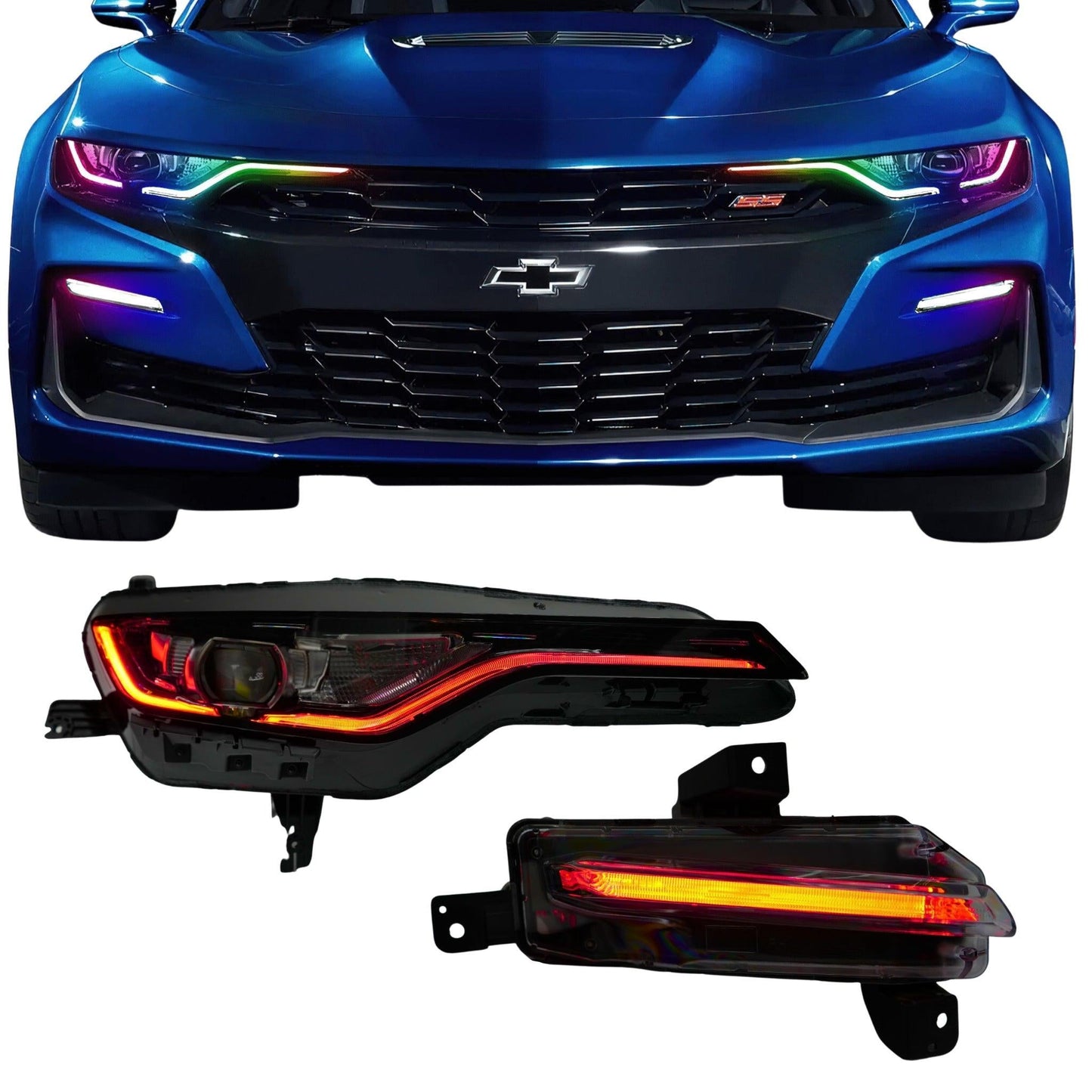 Stay LIT - Chevrolet Camaro RS/SS RGBWA DRL Boards (2019-2024)