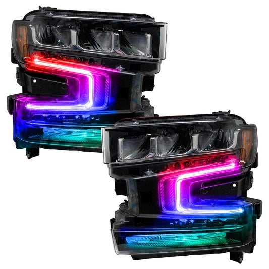 Stay LIT - Chevrolet Silverado 1500 RGBW DRL Boards (2019-2022)
