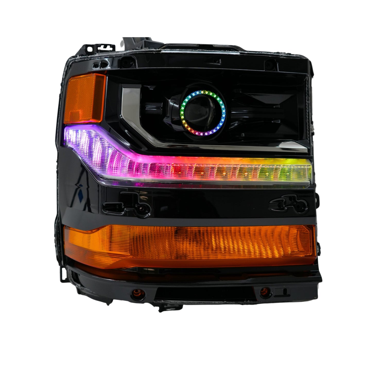 Stay LIT - Chevrolet Silverado Multicolor Flow Series DRL Boards (2016-2018)