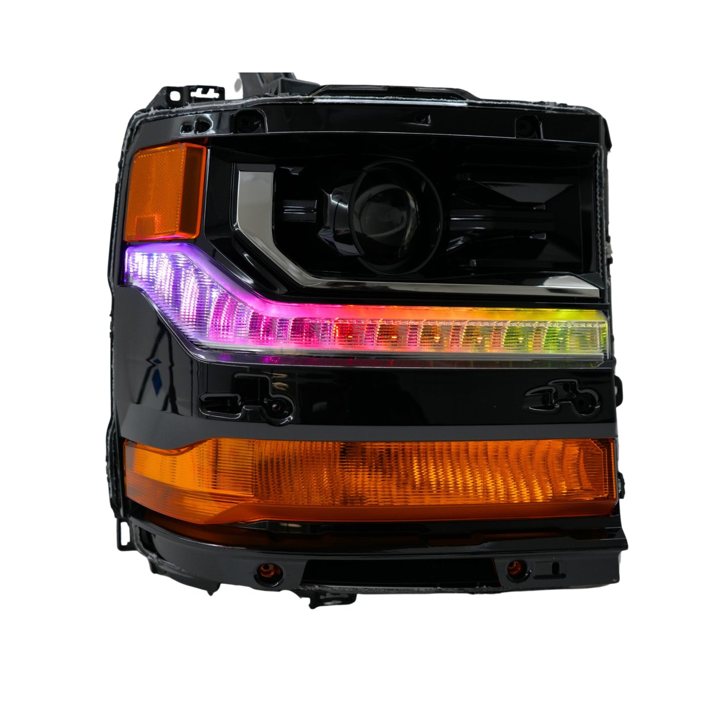 Stay LIT - Chevrolet Silverado Multicolor Flow Series DRL Boards (2016-2018)