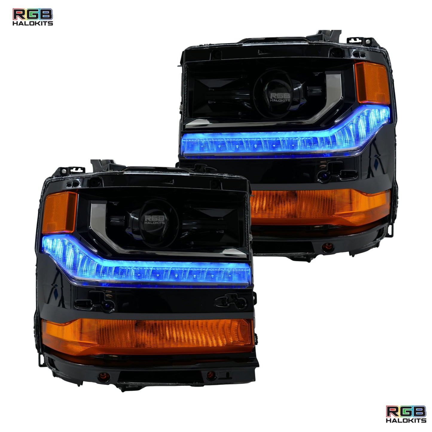 Stay LIT - Chevrolet Silverado Multicolor Flow Series DRL Boards (2016-2018)