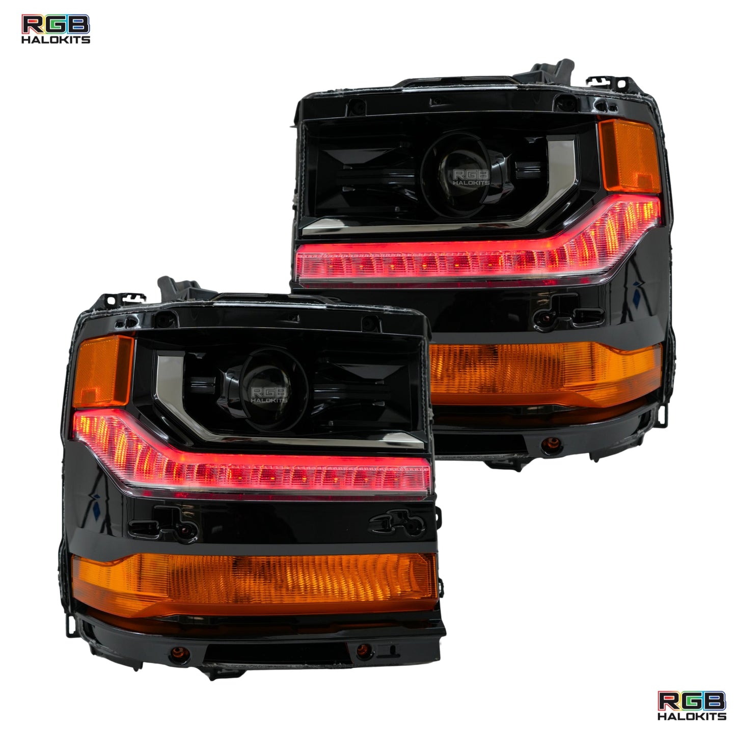 Stay LIT - Chevrolet Silverado Multicolor Flow Series DRL Boards (2016-2018)