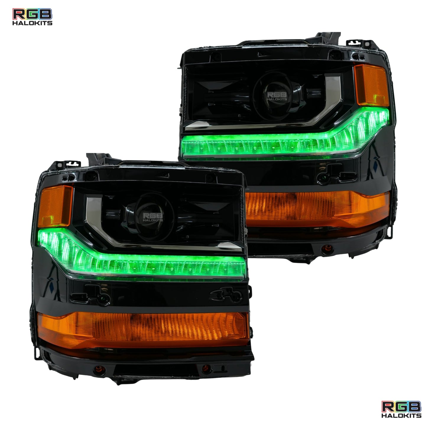 Stay LIT - Chevrolet Silverado Multicolor Flow Series DRL Boards (2016-2018)