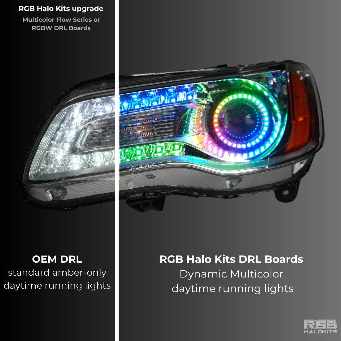 Stay LIT - Chrysler 300 Multicolor DRL Boards (2011-2023)