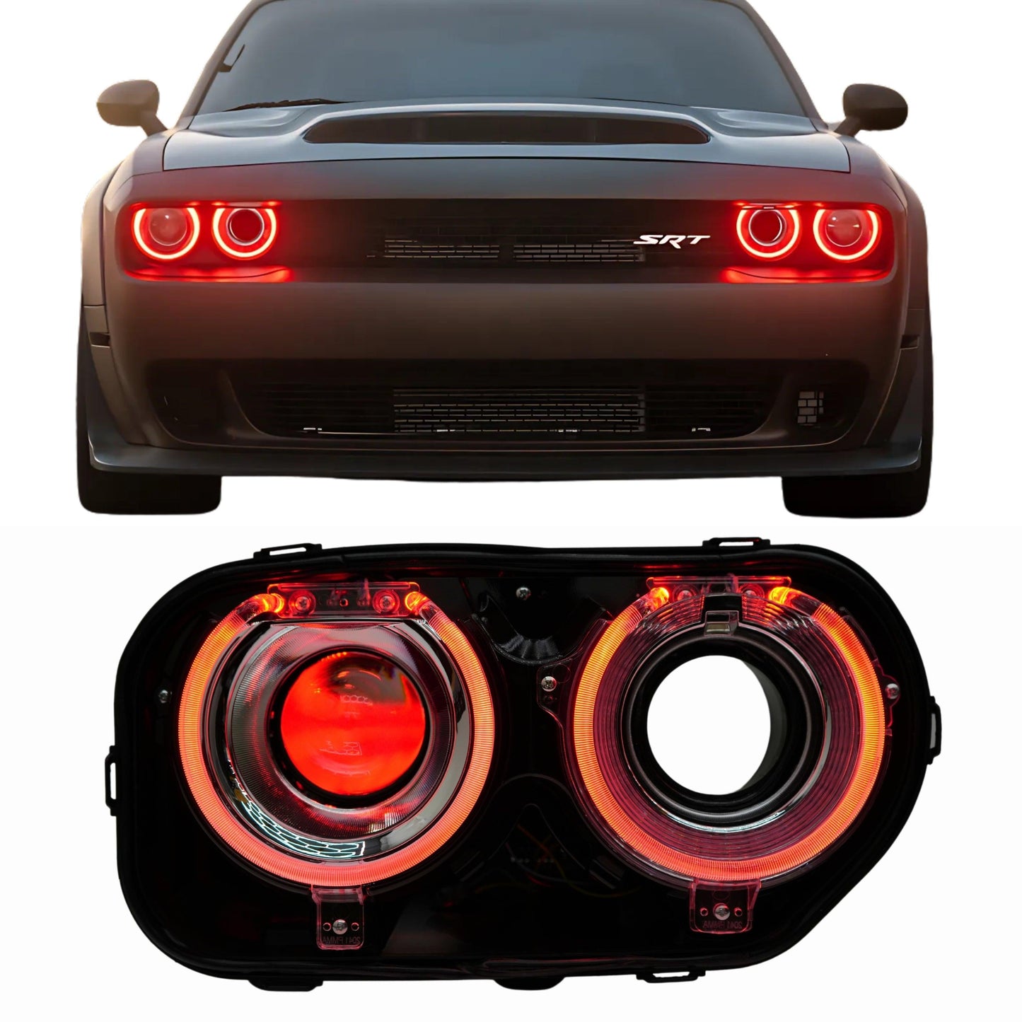 Stay LIT - Dodge Challenger RGBW DRL Boards (2015-2023)