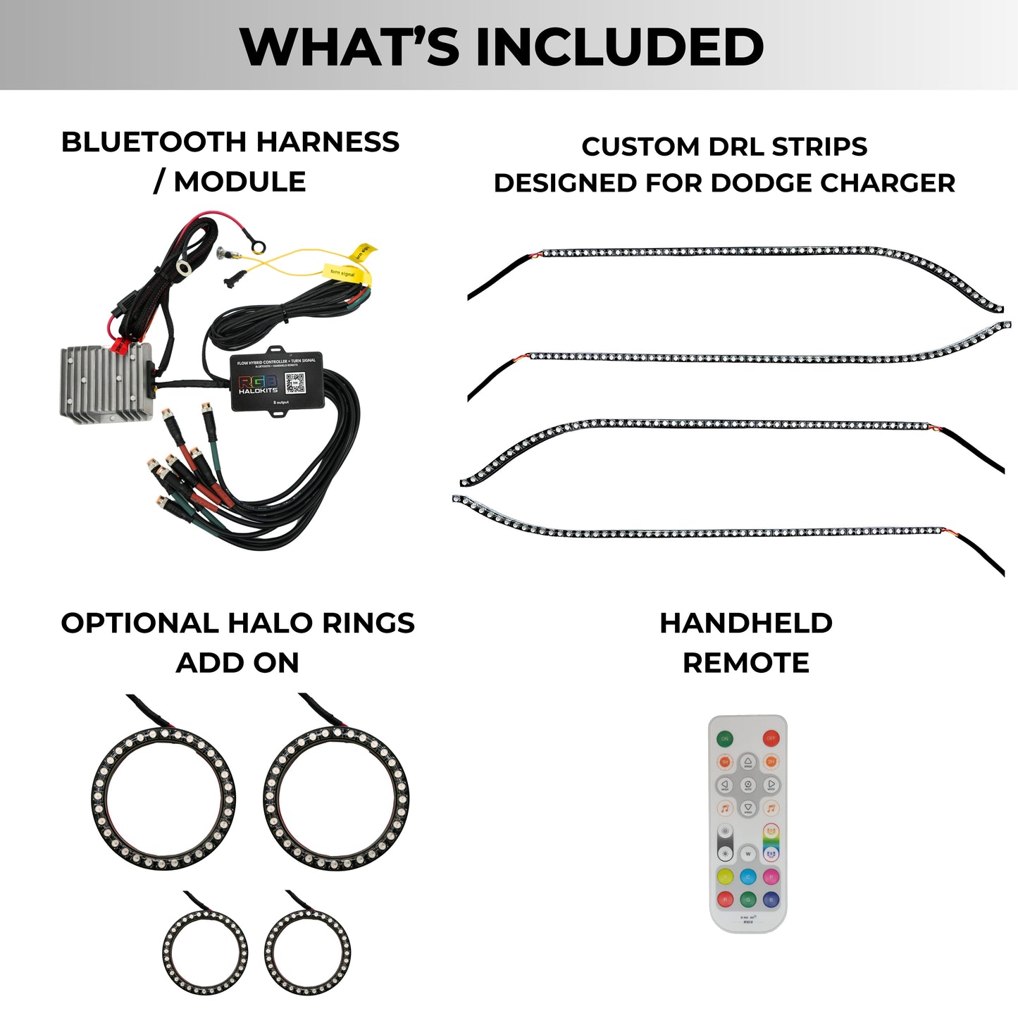 Stay LIT - Dodge Charger Flow Series DRL Boards (2015-2023)