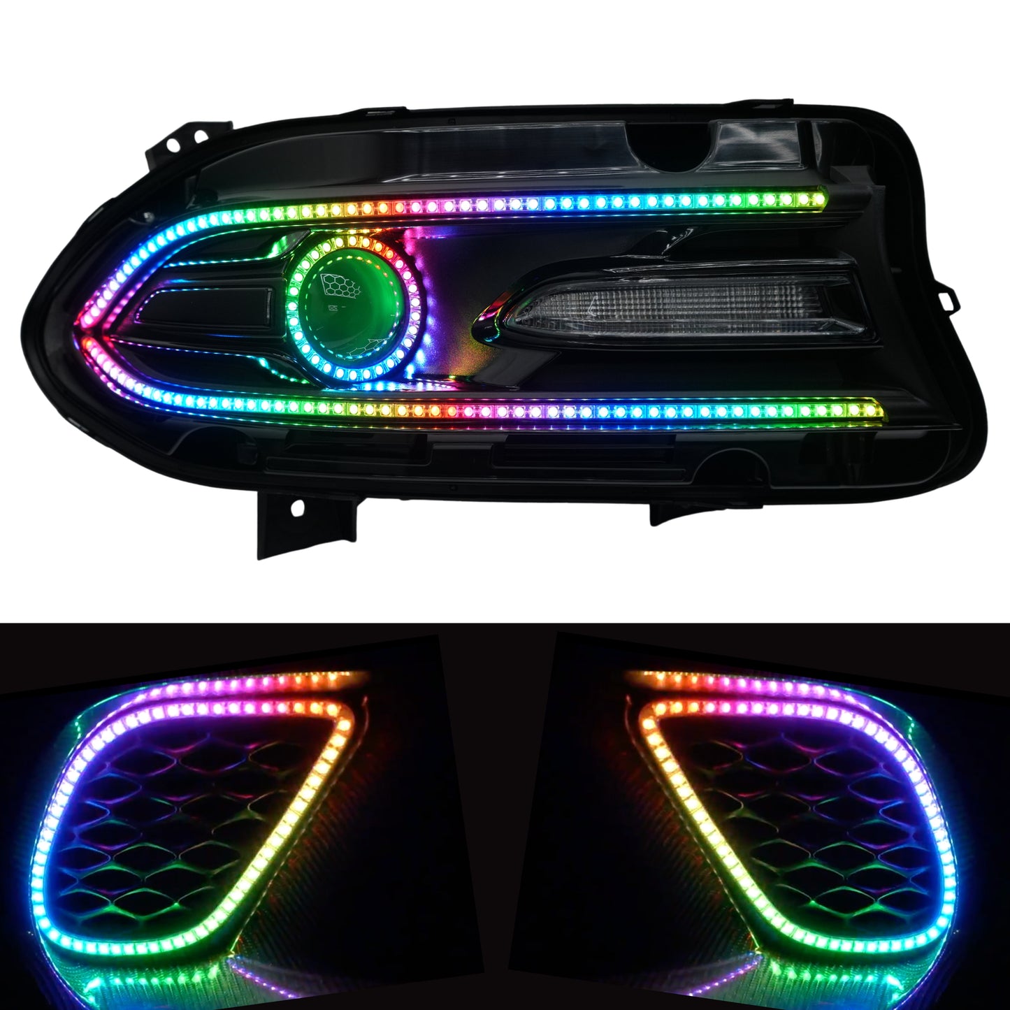 Stay LIT - Dodge Charger Flow Series DRL Boards (2015-2023)