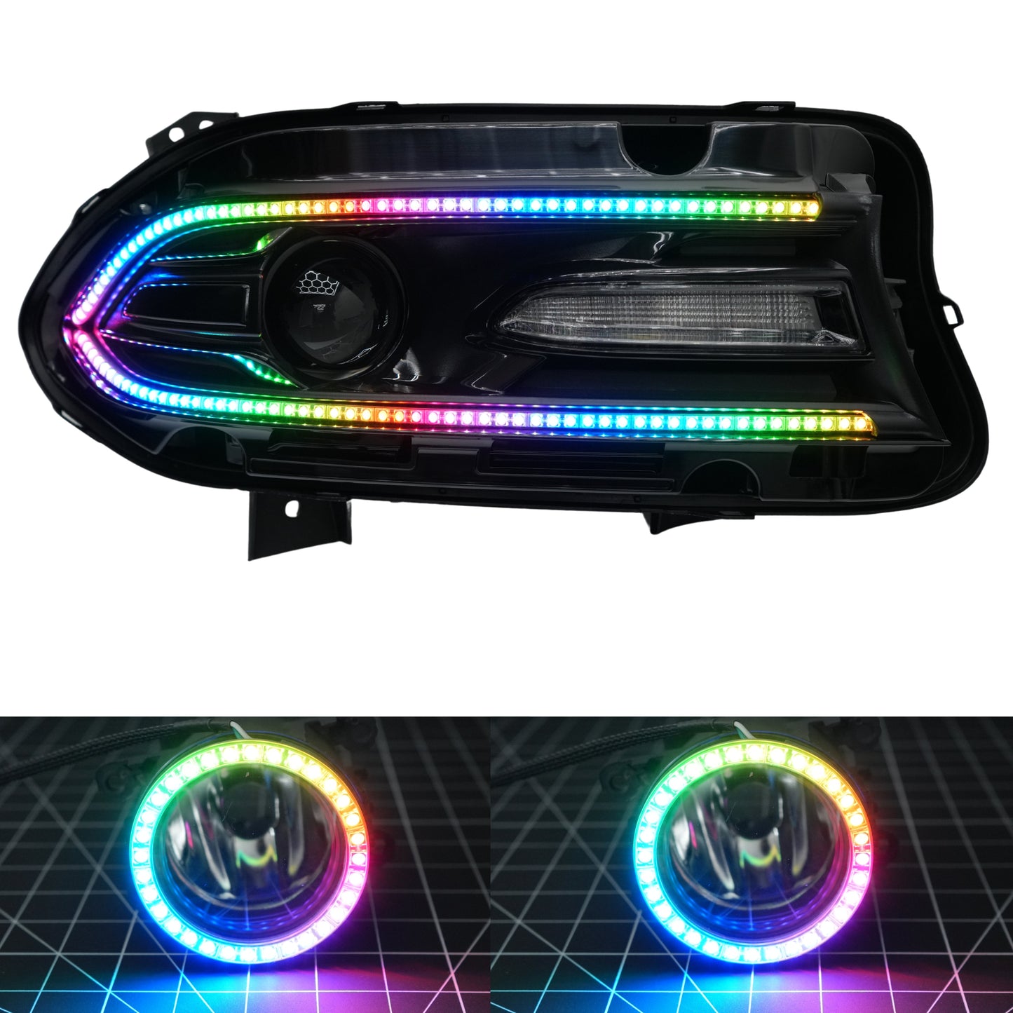 Stay LIT - Dodge Charger Flow Series DRL Boards (2015-2023)