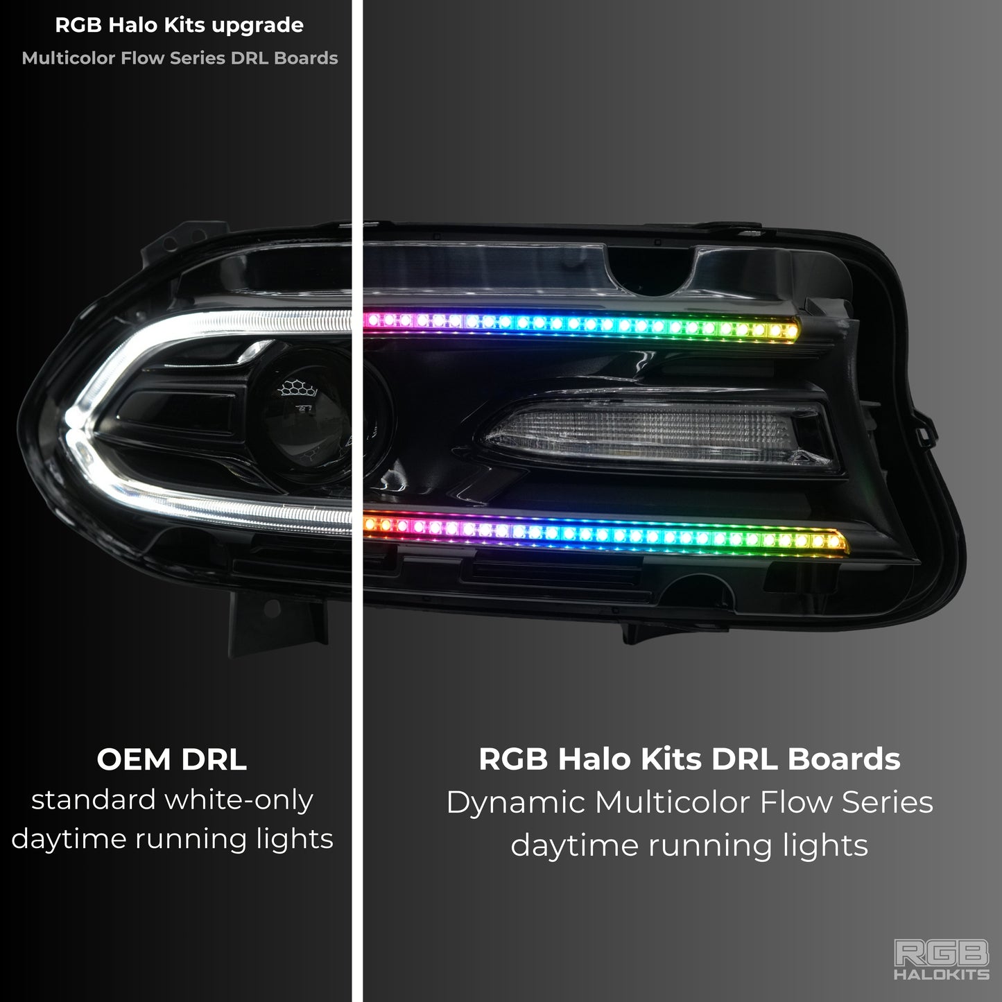 Stay LIT - Dodge Charger Flow Series DRL Boards (2015-2023)