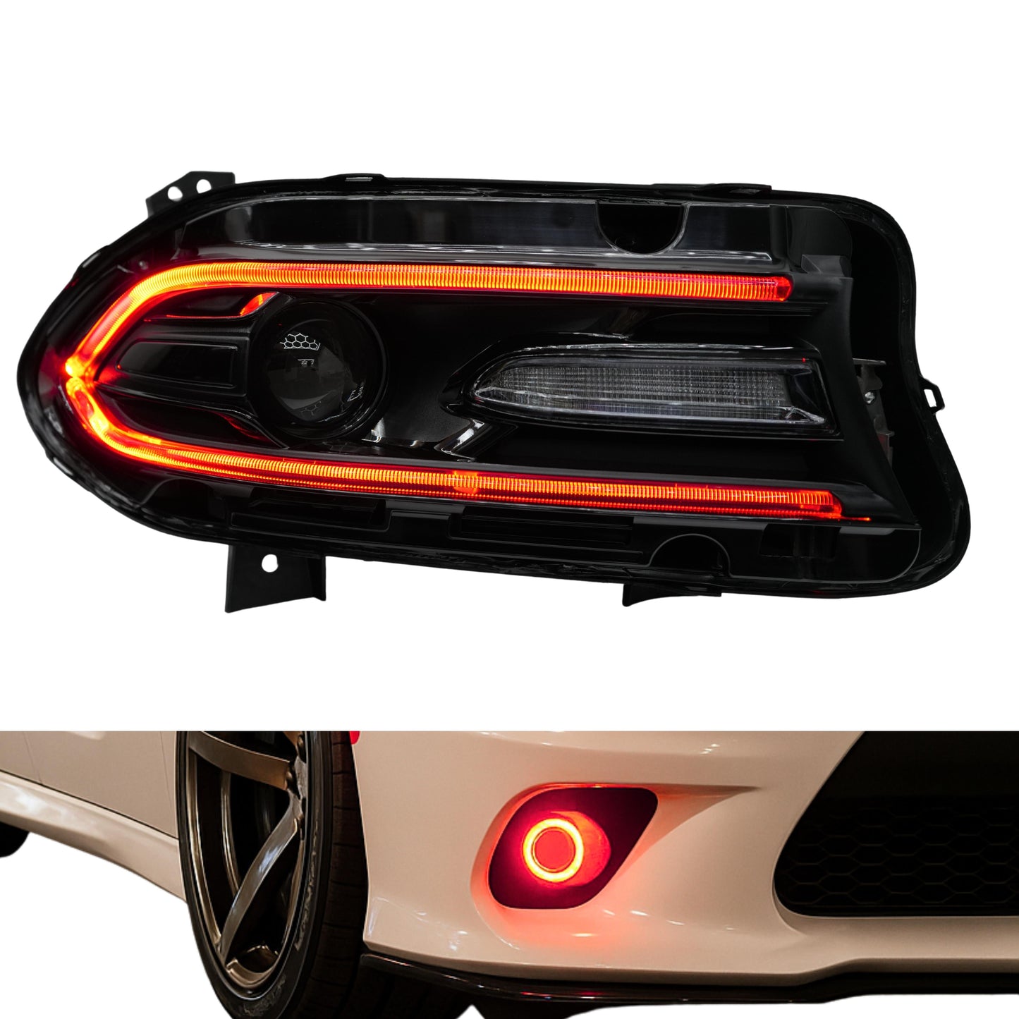 Stay LIT - Dodge Charger RGBWA DRL Boards (2015-2023)