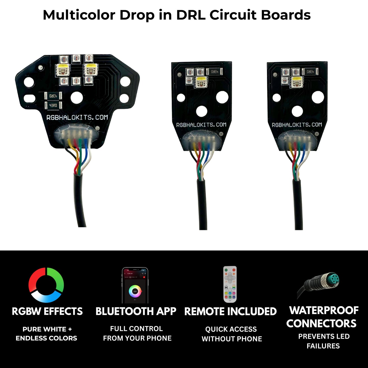 Stay LIT - Dodge Charger RGBWA DRL Boards (2015-2023)