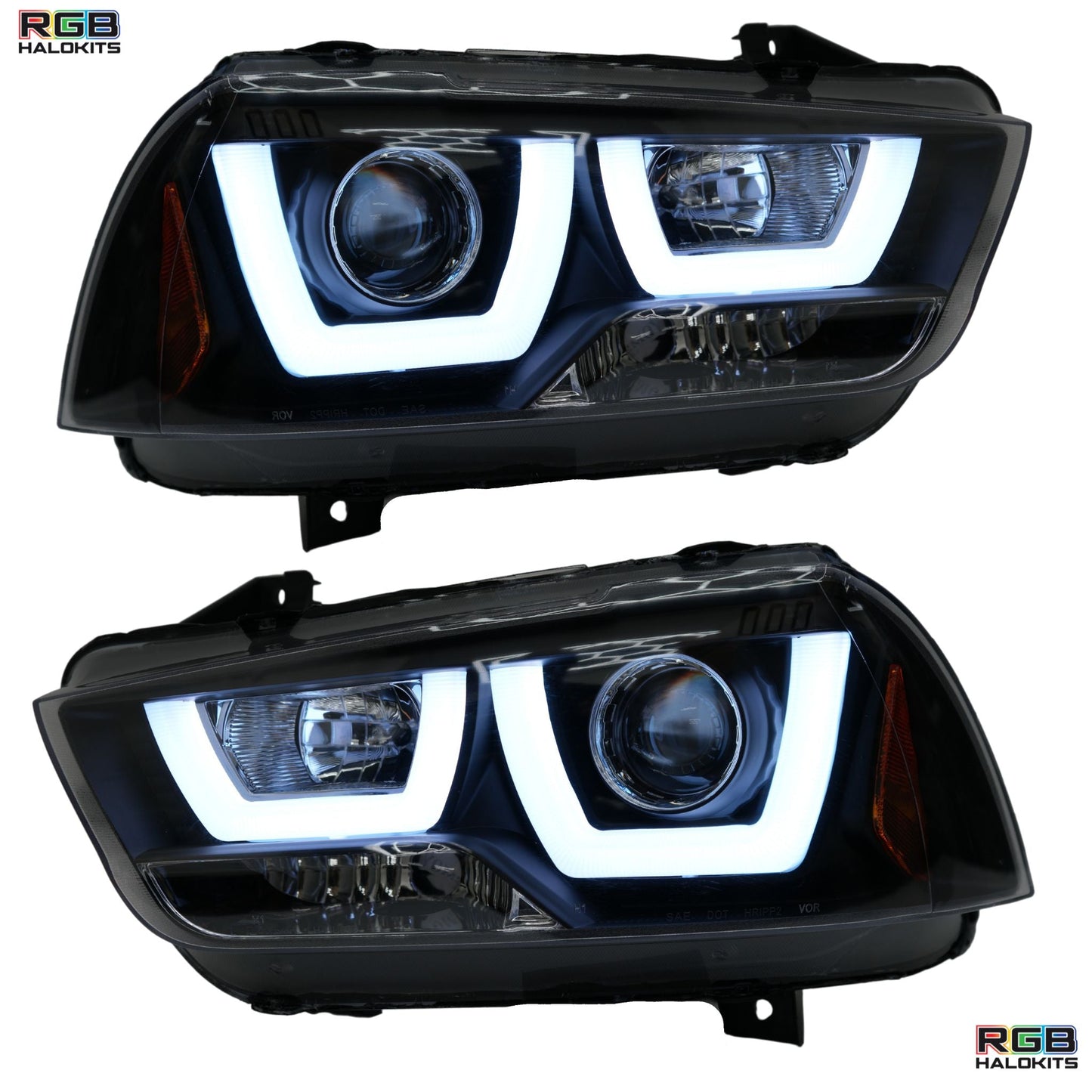 Stay LIT - Dodge Charger Flow Series DRL Boards (for 2011-2014 Spec-D Headlights)