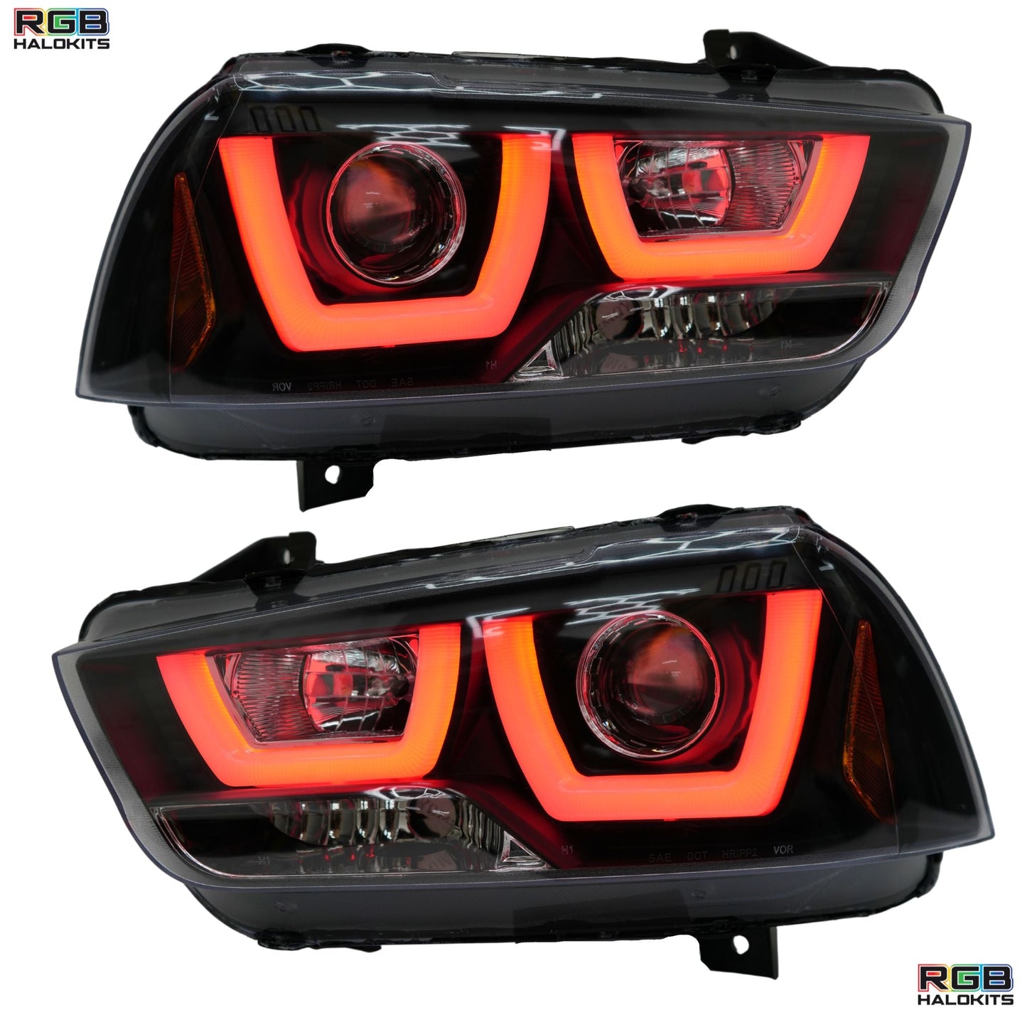 Stay LIT - Dodge Charger Flow Series DRL Boards (for 2011-2014 Spec-D Headlights)