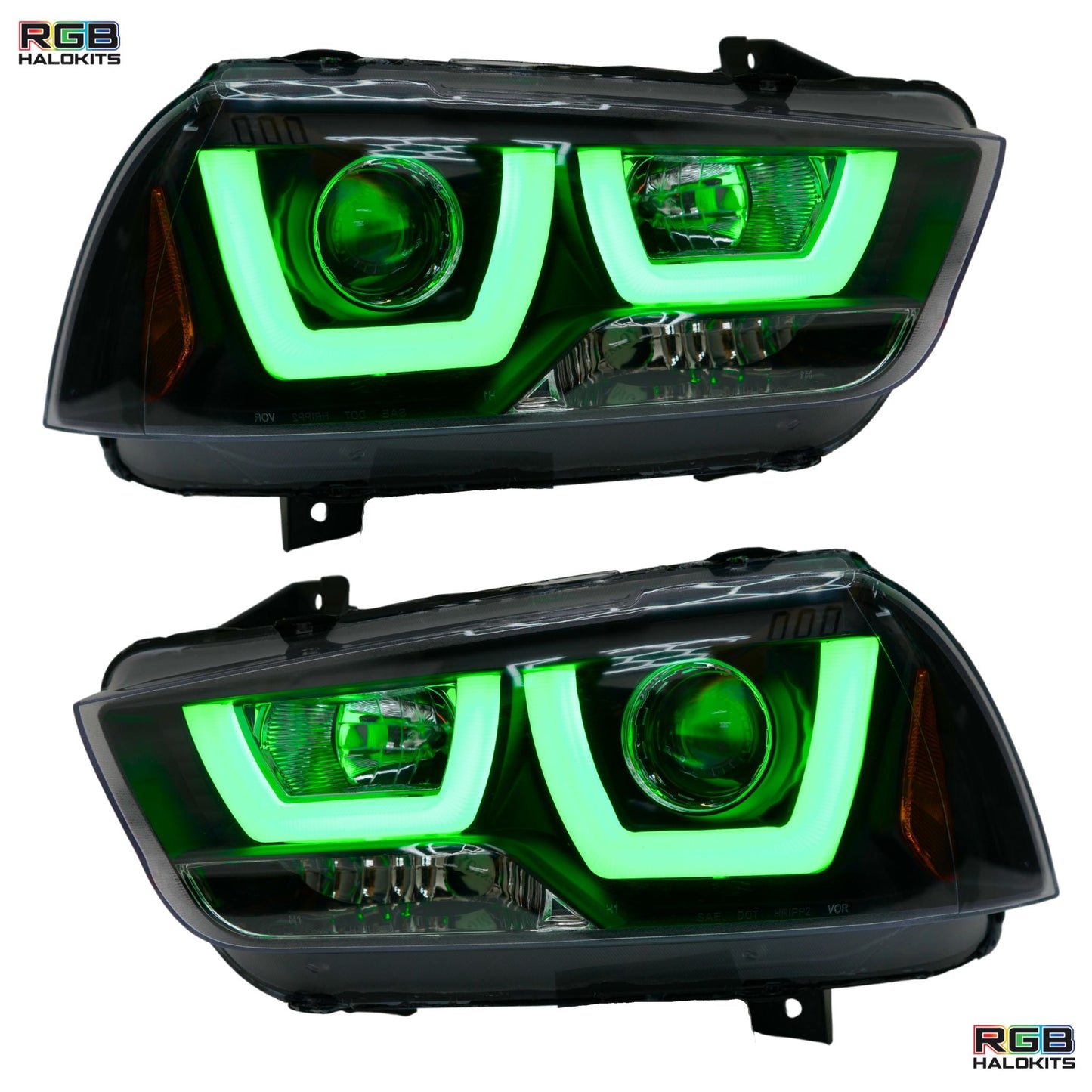 Stay LIT - Dodge Charger Flow Series DRL Boards (for 2011-2014 Spec-D Headlights)