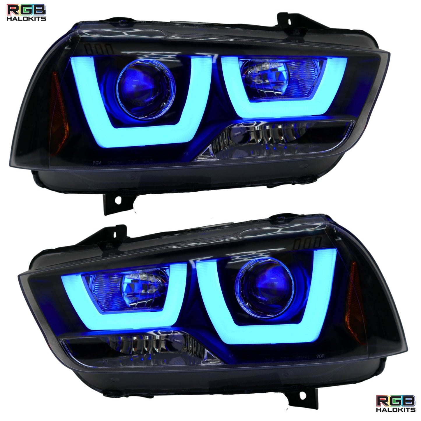 Stay LIT - Dodge Charger Flow Series DRL Boards (for 2011-2014 Spec-D Headlights)