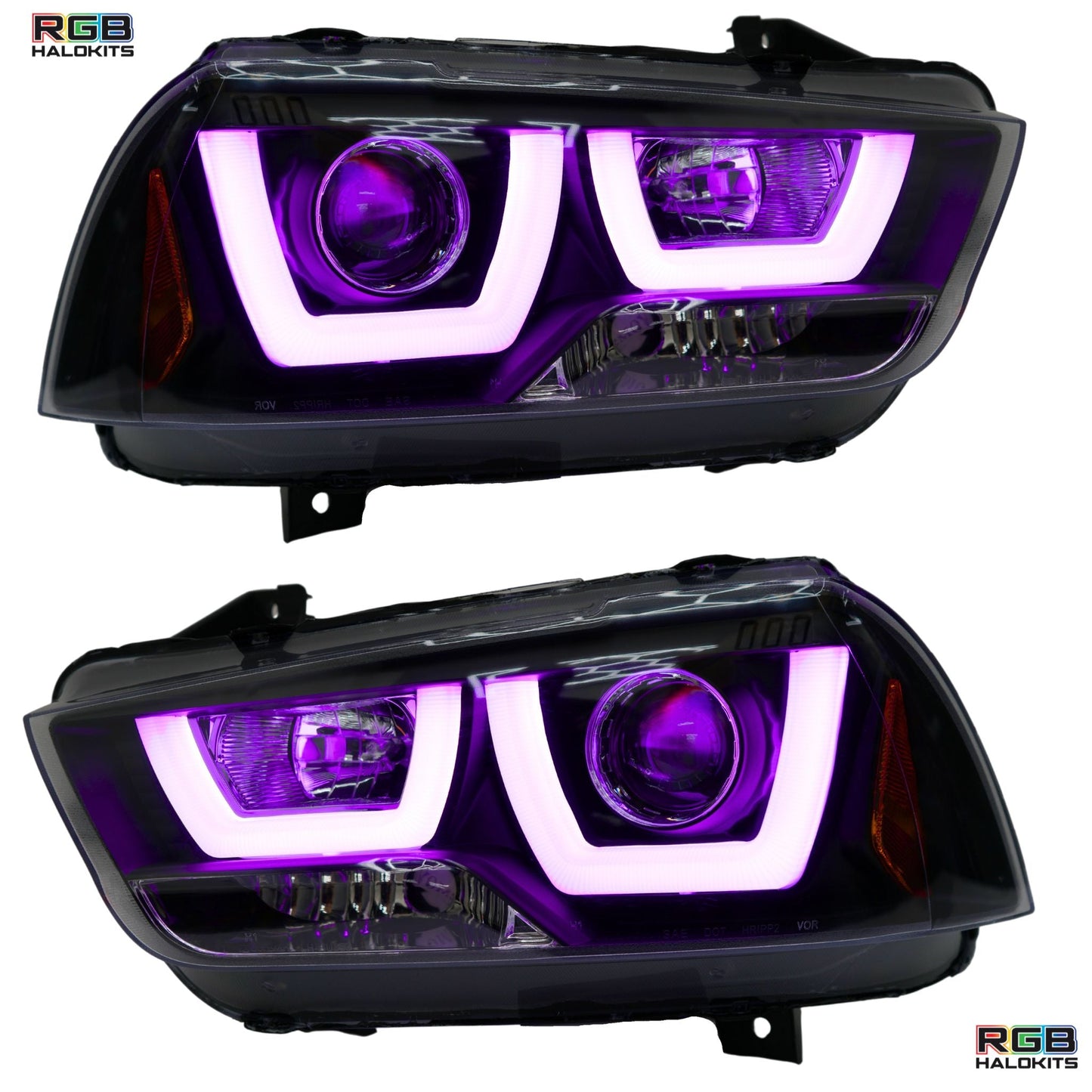 Stay LIT - Dodge Charger Flow Series DRL Boards (for 2011-2014 Spec-D Headlights)