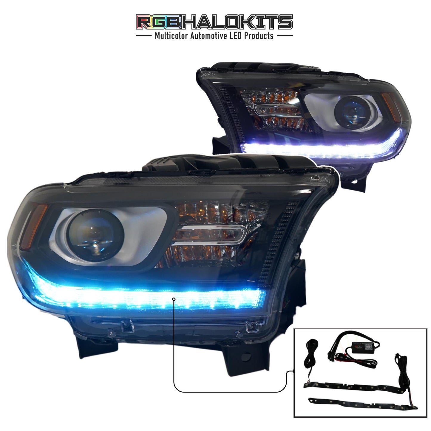 Stay LIT - Dodge Durango Multicolor DRL Boards (2014-2020)