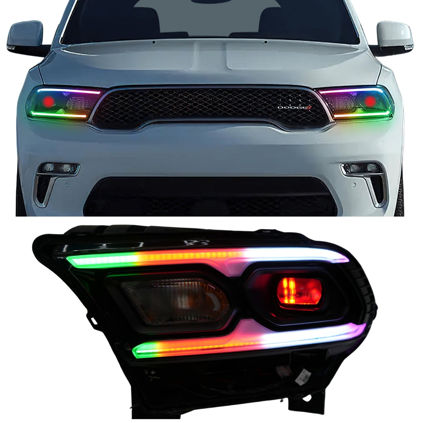 Stay LIT - Dodge Durango Multicolor Flow DRL Kit (2021-2025)