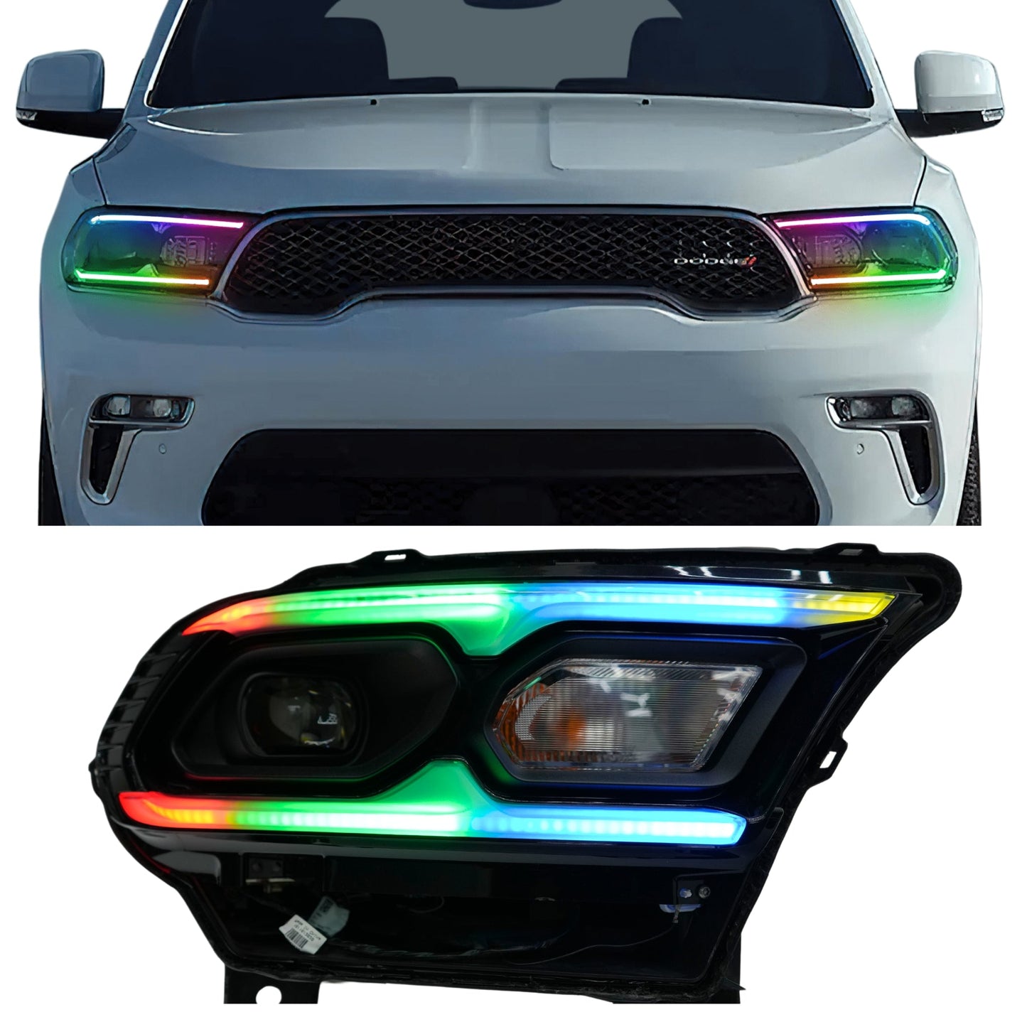 Stay LIT - Dodge Durango Multicolor Flow DRL Kit (2021-2025)