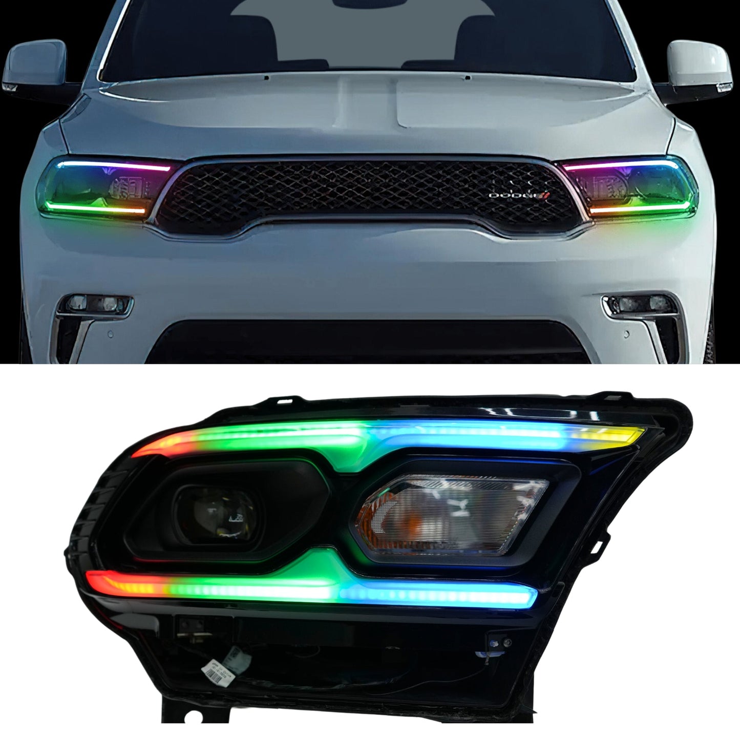 Stay LIT - Dodge Durango Multicolor Flow DRL Kit (2021-2025)