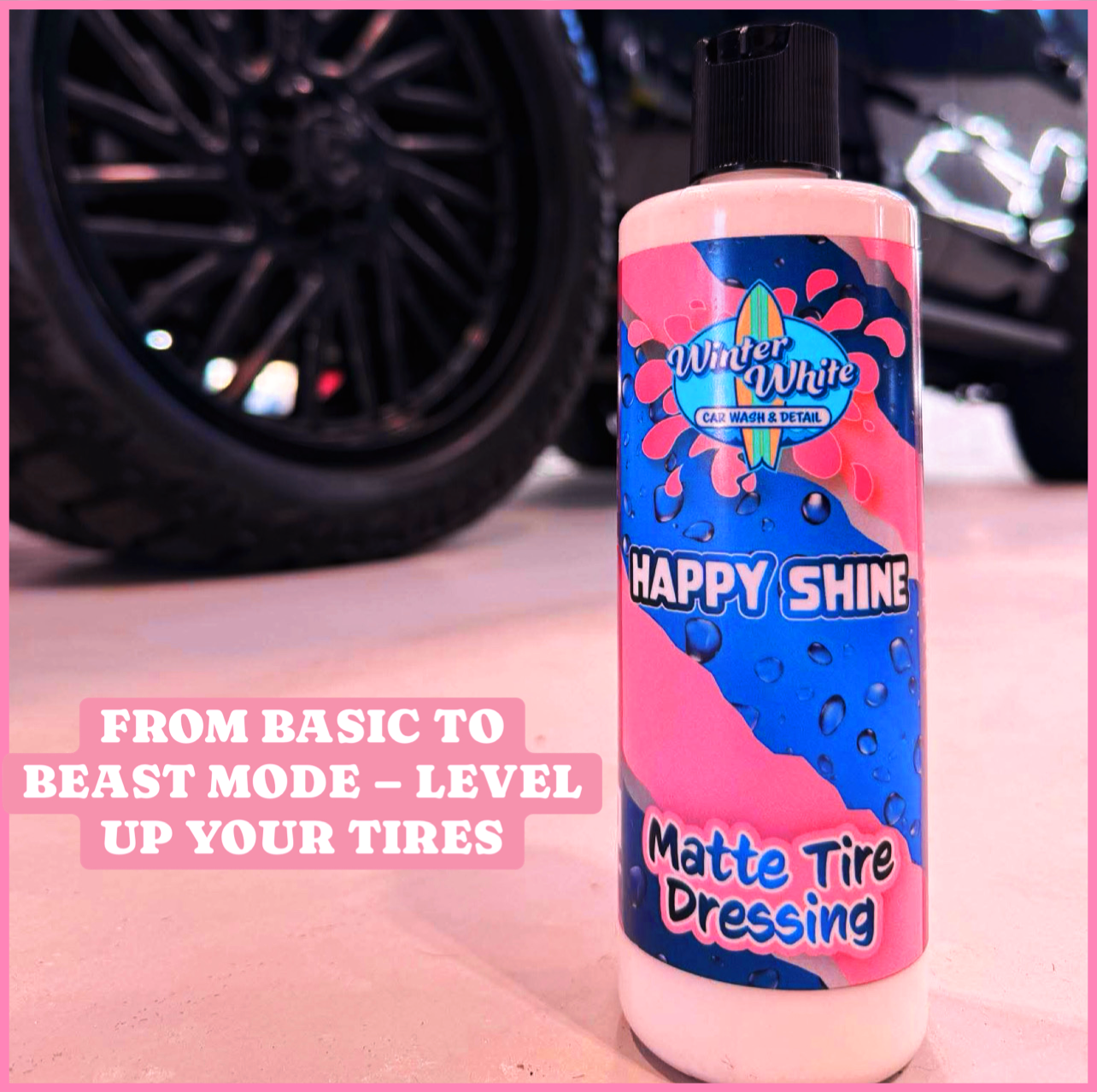 Detail - Happy Shine Matte Tire Dressing (16 fl oz)