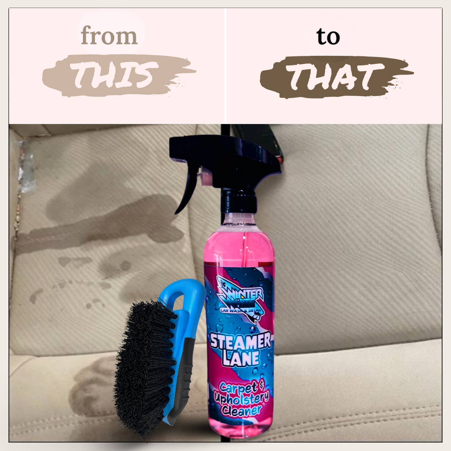 Detail - Steamer Lane Carpet & Upholstery Cleaner (16 Fl oz)