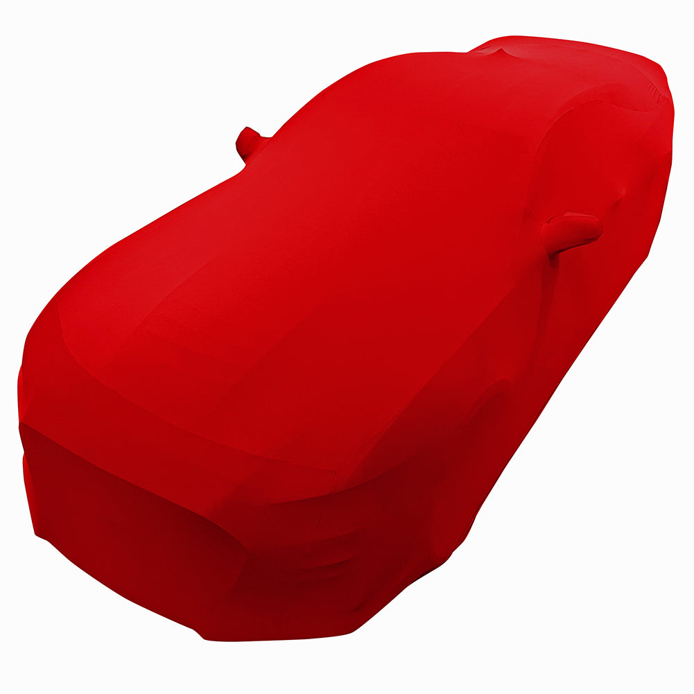 Ultraguard Plus Car Cover -  2005-2024 Ford Mustang Ultraguard Stretch Satin Indoor Car Cover - Red