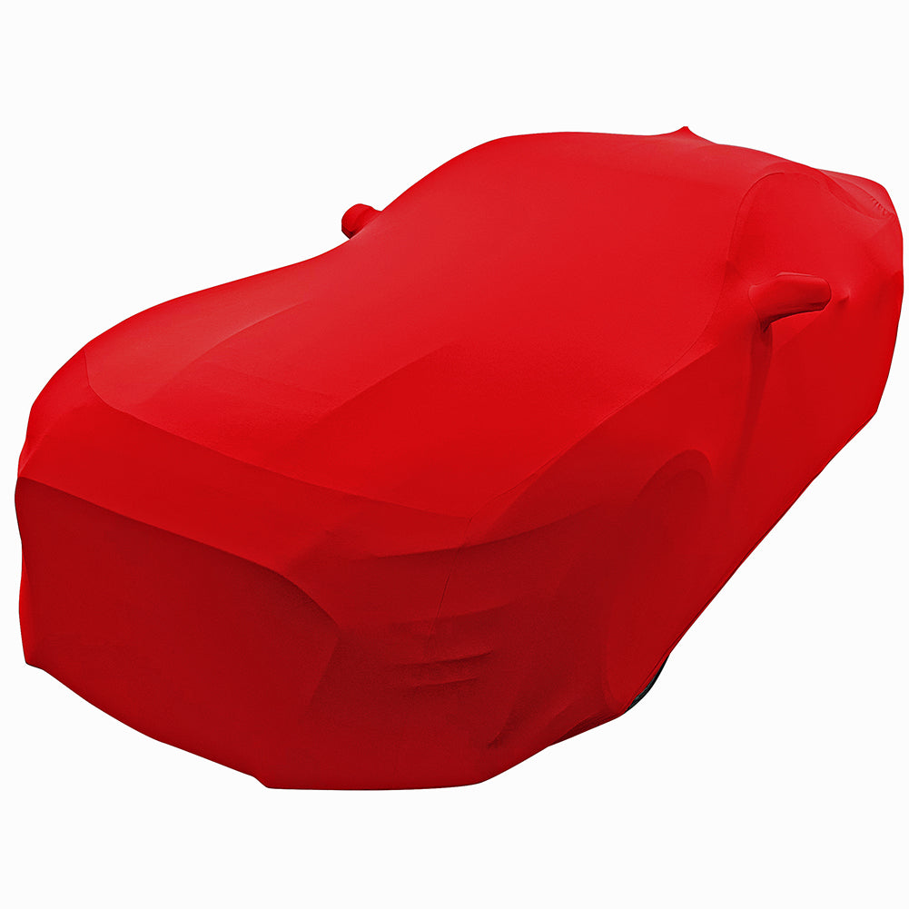 Ultraguard Plus Car Cover -  2005-2024 Ford Mustang Ultraguard Stretch Satin Indoor Car Cover - Red