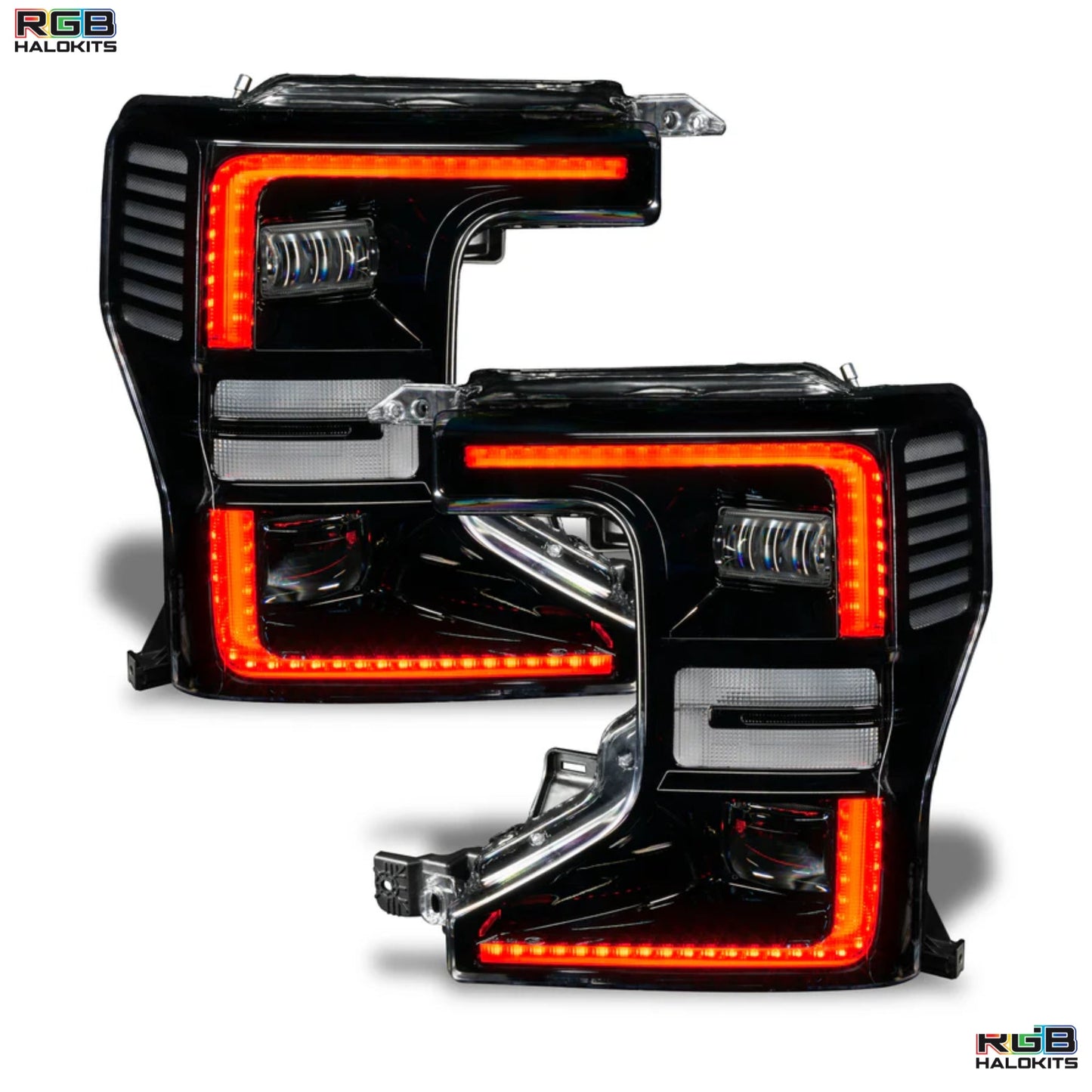 Stay LIT - Ford F-250/350 Super Duty Multicolor Flow DRL Boards (2020-2022)