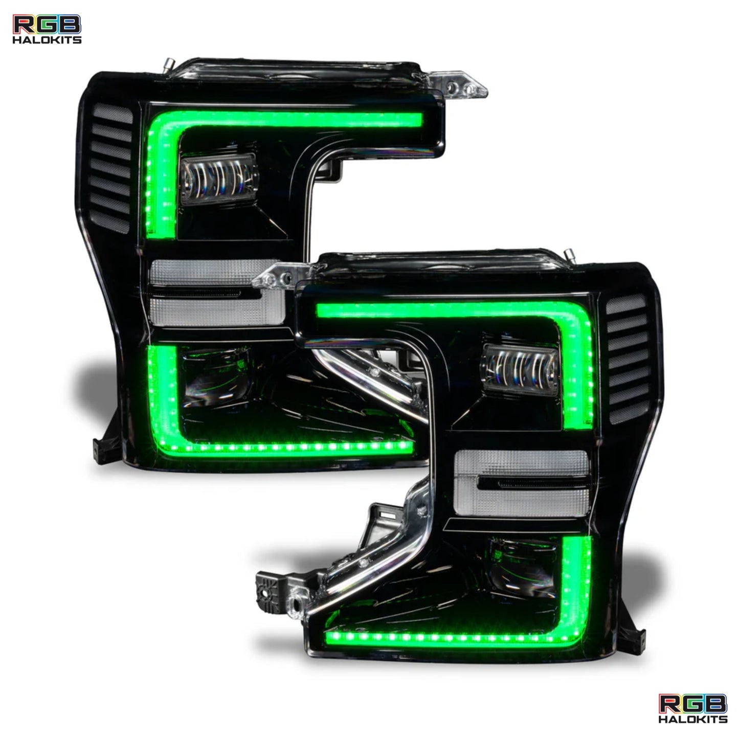 Stay LIT - Ford F-250/350 Super Duty Multicolor Flow DRL Boards (2020-2022)