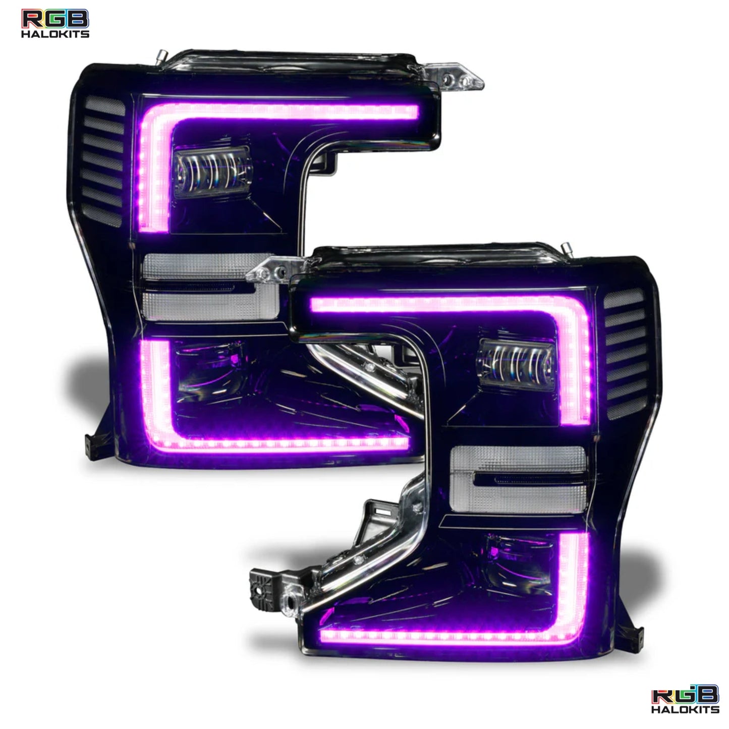 Stay LIT - Ford F-250/350 Super Duty Multicolor Flow DRL Boards (2020-2022)